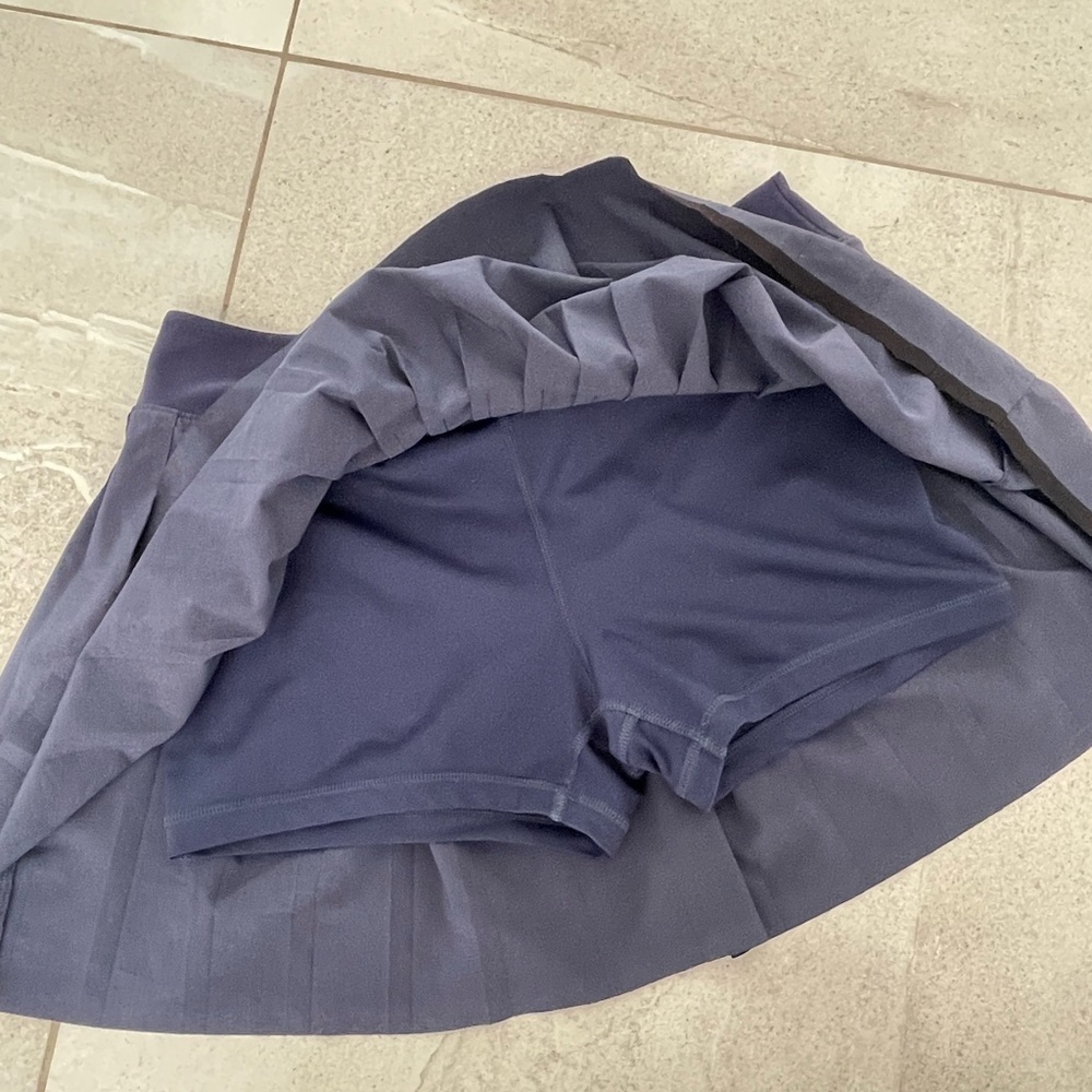 Nike Victory Tennis Skort Navy Dri Fit Medium - Picture 4 of 7